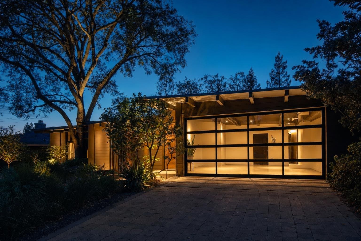 Ashford Park carriage-house garage door